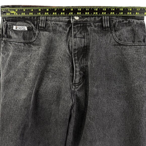 Icon Barrier Pants Men's 38 Black Super Duty Asphalt Technologies Motorcycle - Picture 15 of 16